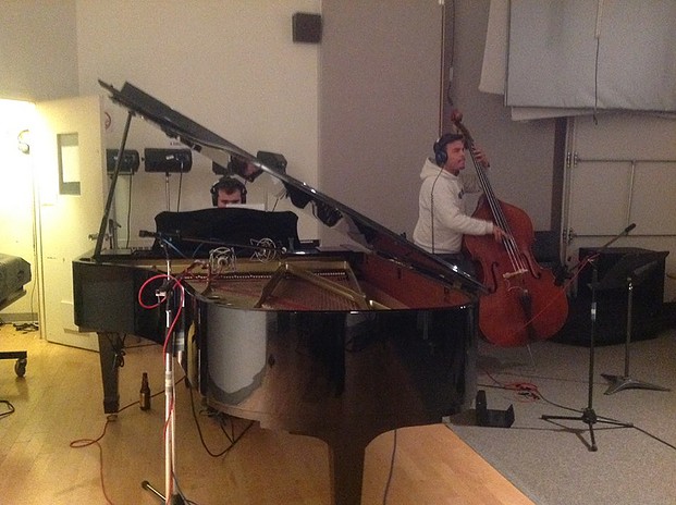 Piano : Pierre Martinez, Contrabass : Juan Pablo Carmona // Photo : Etienne Lessard